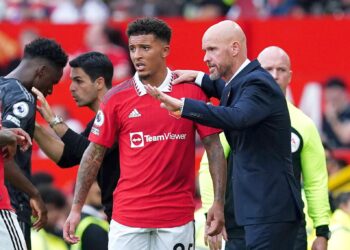 Jadon Sancho, pedepsit după conflictul cu managerul Ten Hag!