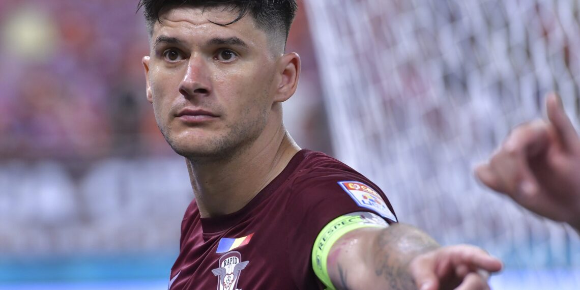 Bătaie ca în filme cu 20 de minute înainte de Rapid – Dinamo. Săpunaru s-a urcat pe gard!