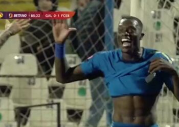 Steaua, furată pe față de arbitrii! Golul perfect valabil al lui Dawa, anulat, deși se vedea de pe lună că mingea n-a ieșit!