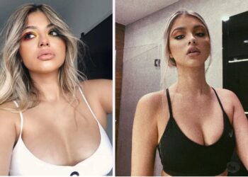 Irina Deaconescu, nevasta unui fotbalist din Liga I, este buuuună rău de tot!