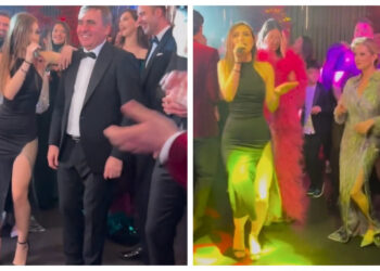 Cine este tânăra care l-a provocat pe Gică Hagi, cel mai mare român, să cânte la petrecerea lui Ianis?