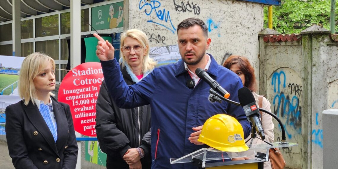 Mihai Enache (AUR): Stadionul Cotroceni și Arenele BNR – părăsite de 15 ani