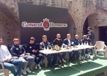 Lora în concert la Cetatea de Scaun a Sucevei, ca parte a Colosseum Tournament