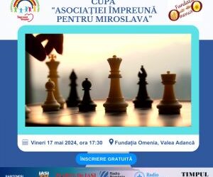 Vineri va avea loc cupa „Asociației Impreună pentru Miroslava” la șah!