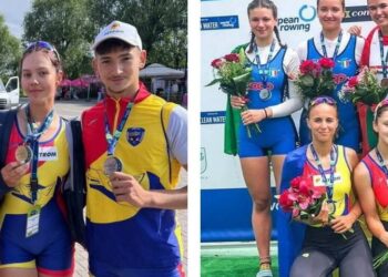 Canotorii de la CSM Suceava au obținut cinci medalii de aur la Europenele de juniori din Polonia