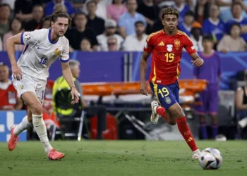 Lamine Yamal i-a răspuns lui Adrien Rabiot direct pe teren!