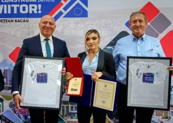 Sportiva Mihaela Cambei a primit titlul de Cetățean de Onoare al județului Bacău, în ședința extraordinară a CJ