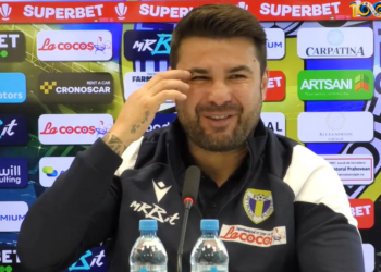 Adrian Mutu a făcut show la prima conferință la Ploiești