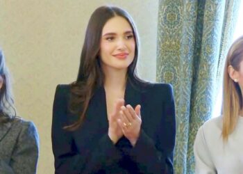Elena Hagi a strălucit la Palatul Cotroceni
