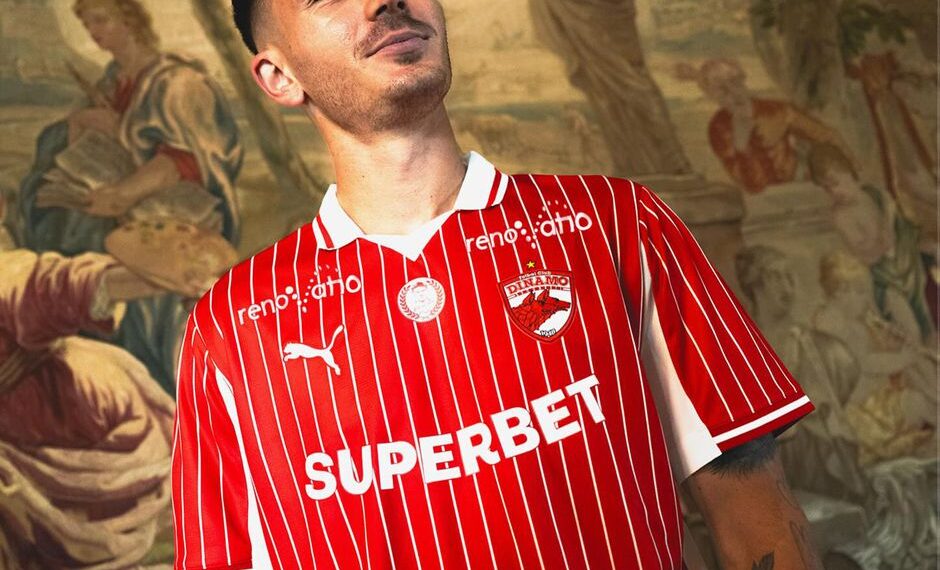 Dinamo și-a prezentat noul echipament de la Puma pentru sezonul următor: „O nouă eră începe acum!”